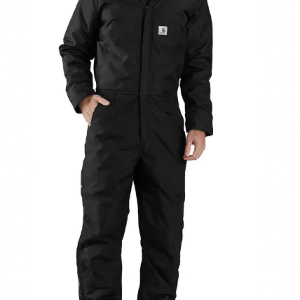 Nwt carhartt fire resistant duck coverall quilt lined - Picture 4 of 8